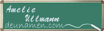 Amelie Ullmann Visitenkarte